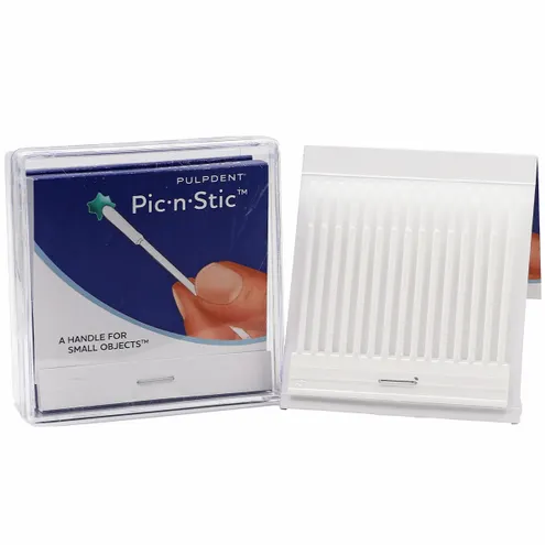Pic-n-Stic Bendable Adhesive Tip Applicators White 60/Bx