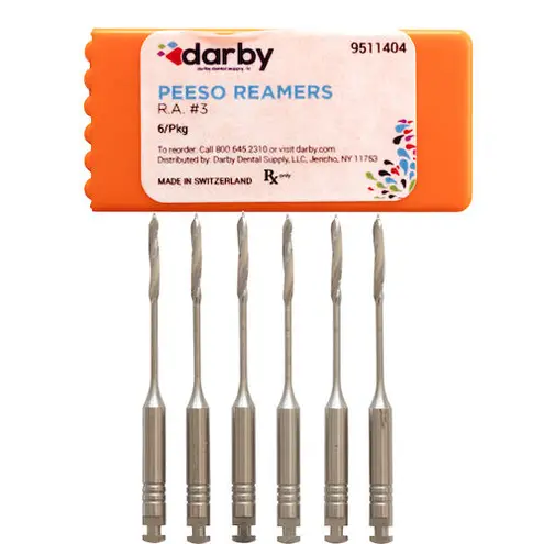 Peeso Reamer 32 mm Size 3 Right Angle 6/Pk
