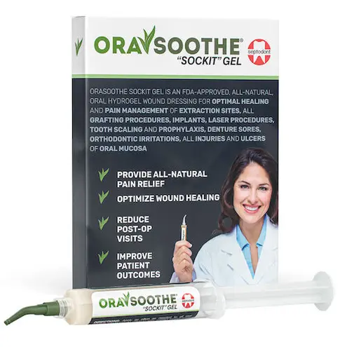 Orasoothe® “Sockit” Gel 10g Syringe 5/Pk