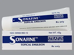 SONAFINE TOPICAL EMULSION (Biafine) 45GM STRATUS PHARMACEUTICALS 58980-0960-12