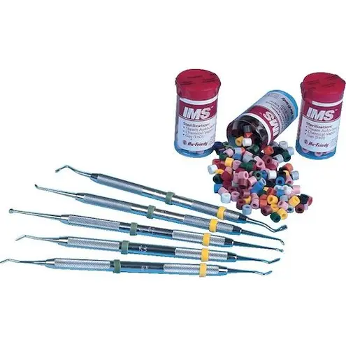 Color Code Instrument Rings Large 50/Pk Purple