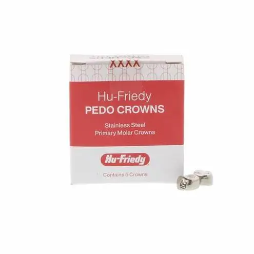 PEDO CROWNS Crowns Size URD5 1st Primary Upper Right Molar Refill 5/Pk