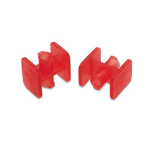 Rapid-Fill Infusion Connector 8X4X4" Polypropylene Luer Lock-to-Luer Latex Red 50/Case H93813901