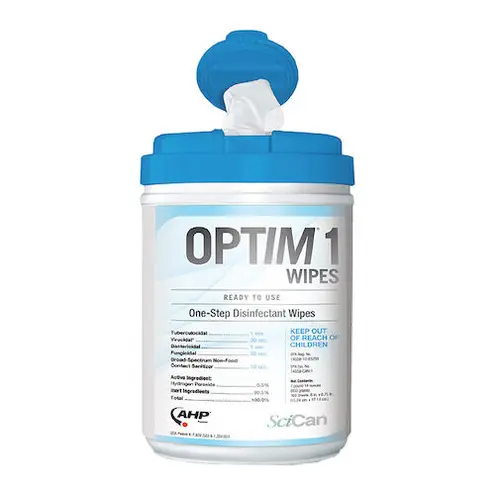 Optim® 1 Surface Wipe Cleaner & Disinfectant Large Canister 160/Cn