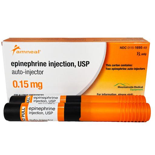 Epinephrine Jr Injection 0.15mg Jr Auto-Injector 2/Package Amneal Pharmaceuticals