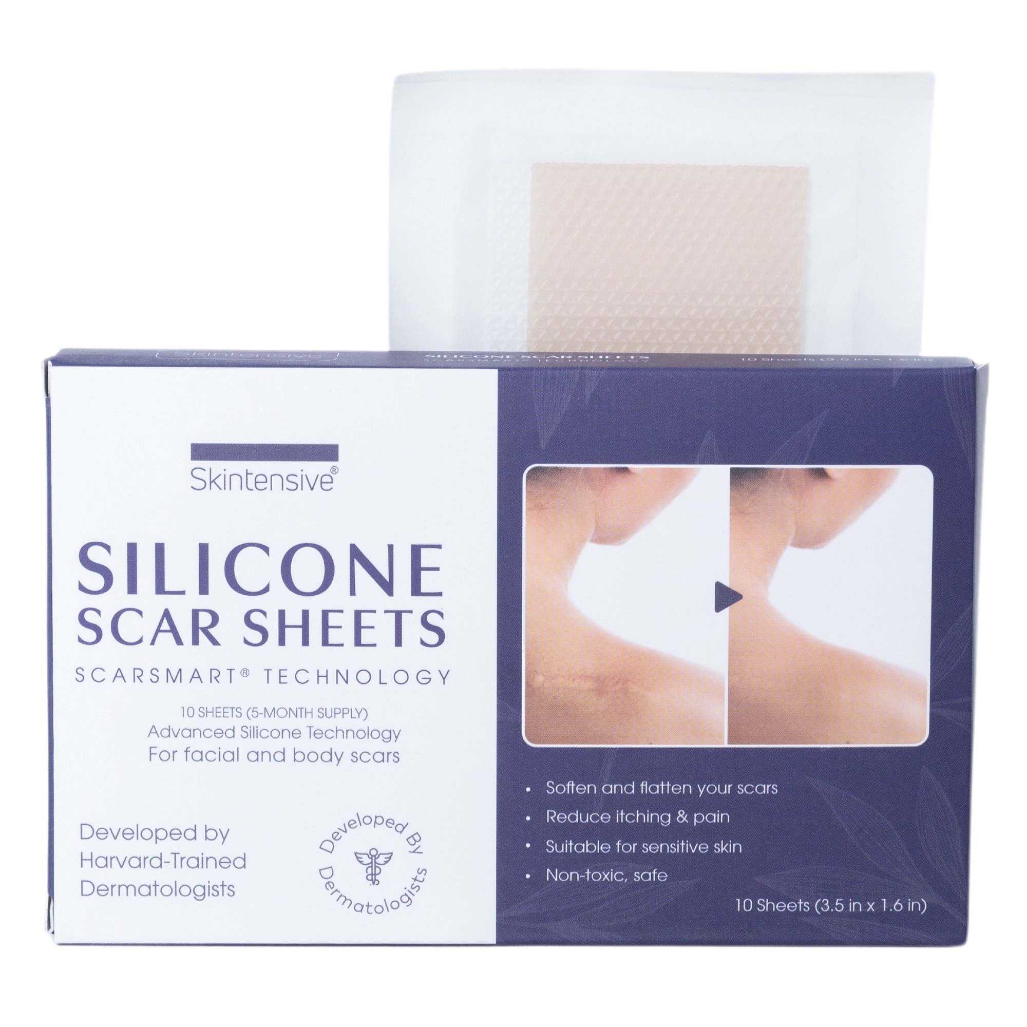 Silicone Skin Strip Skintensive® Scar Smart