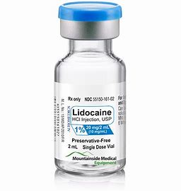 LIDOCAINE 1% HCL INJ USP SDV 20MG/2ML 10VL/PK Eugia AuroMedics Pharma