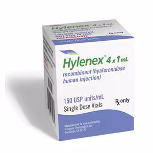 HYLENEX 150U/ML VL 4X1ML HALOZYME THERAPEUTICS INC 18657-0117-04