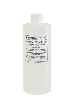ALUMINUM CHLORIDE Reagent SOLUTION 50% 16OZ EA EDM3 Company LLC