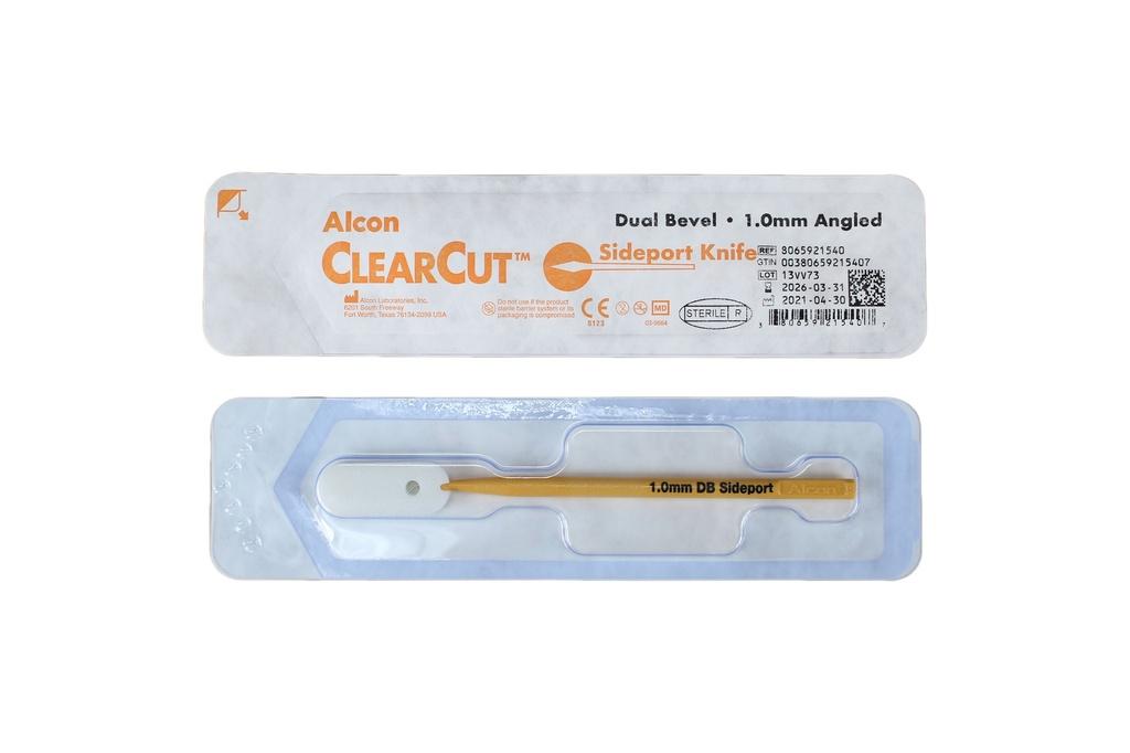 KNIFE, CLEAR CUT SIDE PORT DUAL BVL ANGL 1.0MM (6/BX)