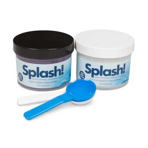 Splash! Impression Material Putty Hlf Tm St 250 mL Heavy Body Wild Berry 2/Pk