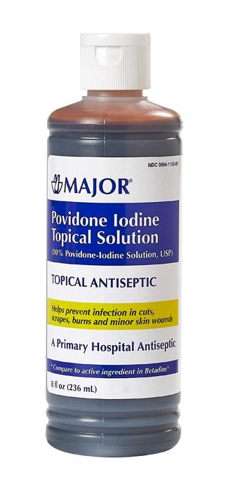 POVIDONE IODINE 10% SOLUTION - M Major Pharmaceuticals