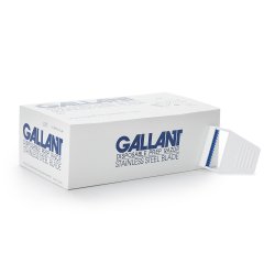 Surgical Prep Razor Gallant® Single Edge Single Blade NonSterile Disposable