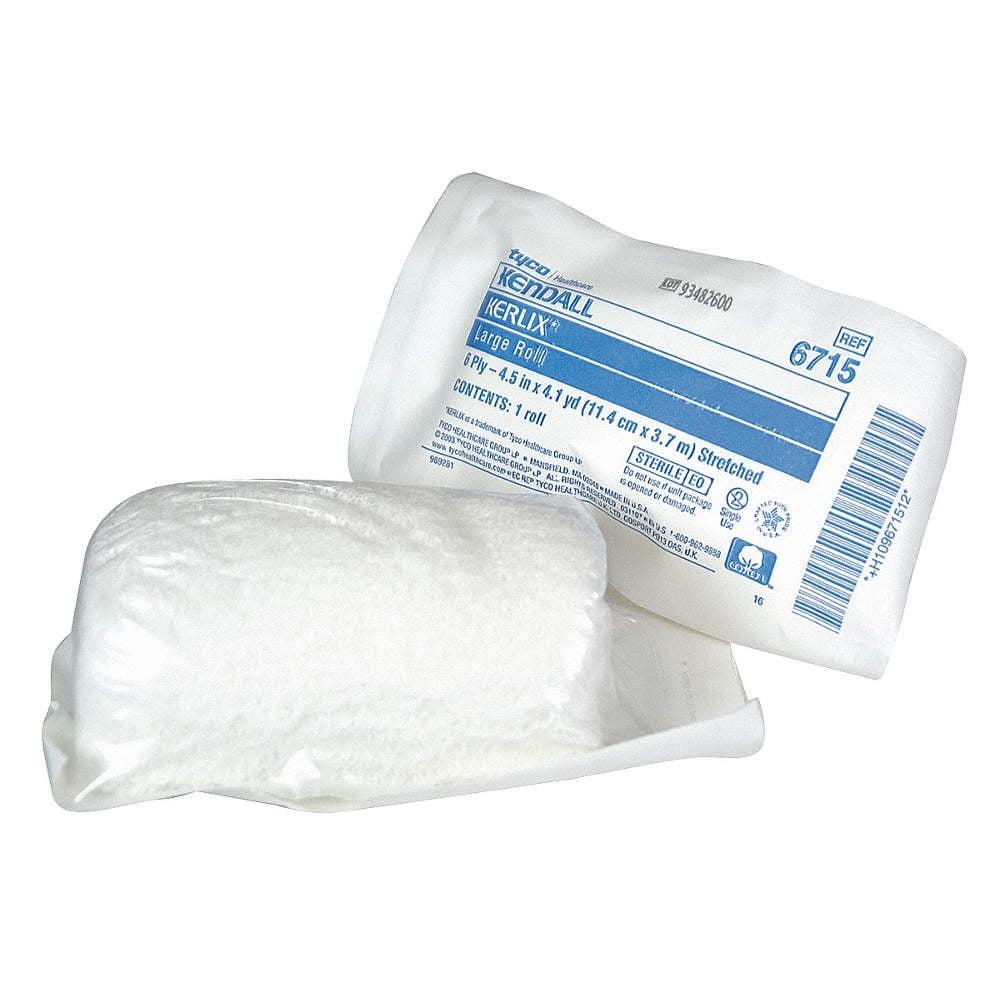 Kerlix Gauze Bandage Cotton Fluff 4.5"x4.1yd 6 Ply Sterile Each, 100 EA/CA Cardinal Health