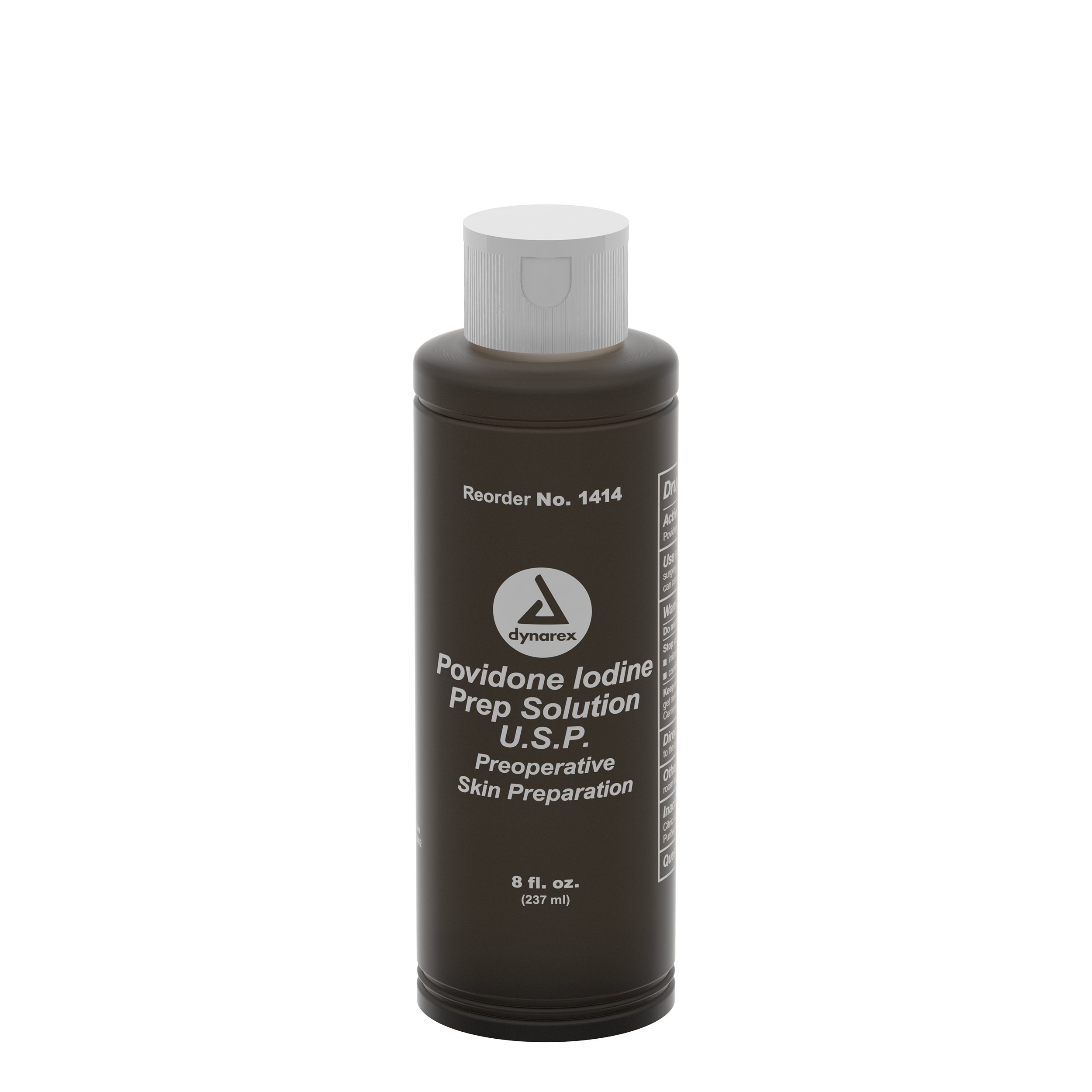 Povidone Iodine Prep Solution 8 fl. oz Dynarex Corporation 1414
