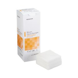 Gauze Sponge McKesson 3x3 in 12-Ply NonSterile 200 per Pack