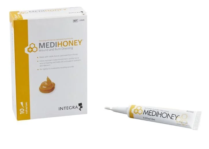 Honey Wound and Burn Dressing MEDIHONEY® 0.5 oz. Paste Sterile DRESSING, OINT MEDIHONEY TWISTOFF STR