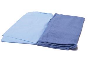 OR Towel CSR Wrap Blue Soft Pk 17x26 1/pk 80pk/cs CSR Wrap Lap Sponges OR Towels & Drapes Dukal Corp