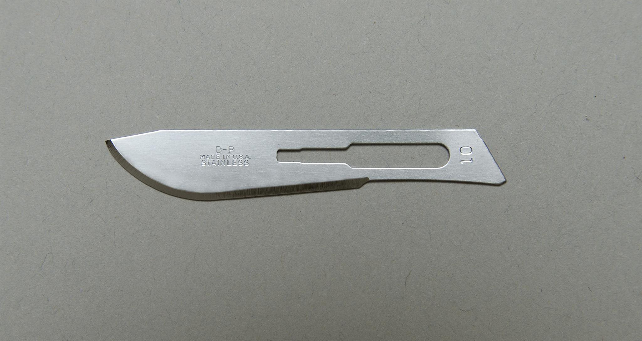 Surgical Blade Bard-Parker® Stainless Steel No. 10 Sterile
