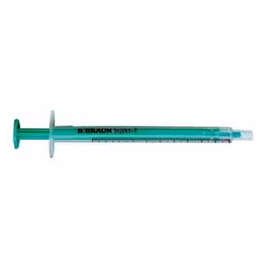 Tuberculin SYRINGE 1ML Luer Slip INJEKT100/BX B Braun Medical Inc