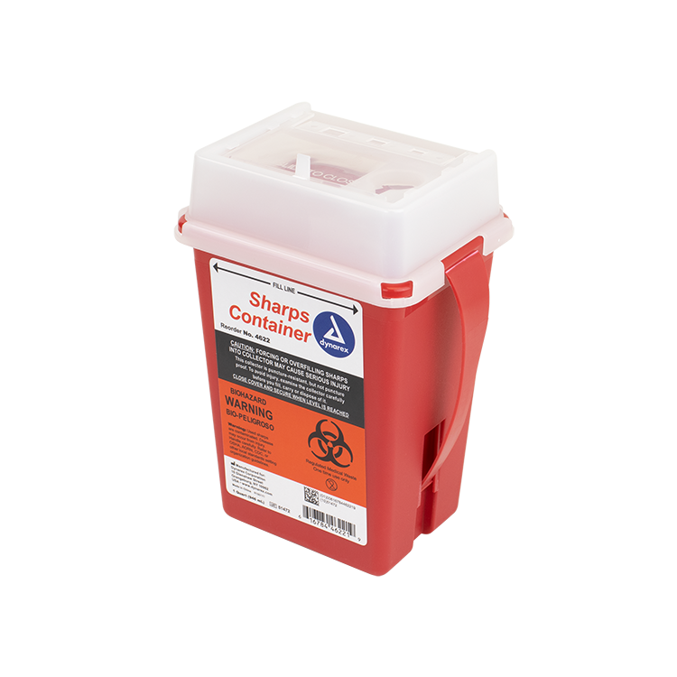 Sharps Containers, 1qt each Dynarex Corporation