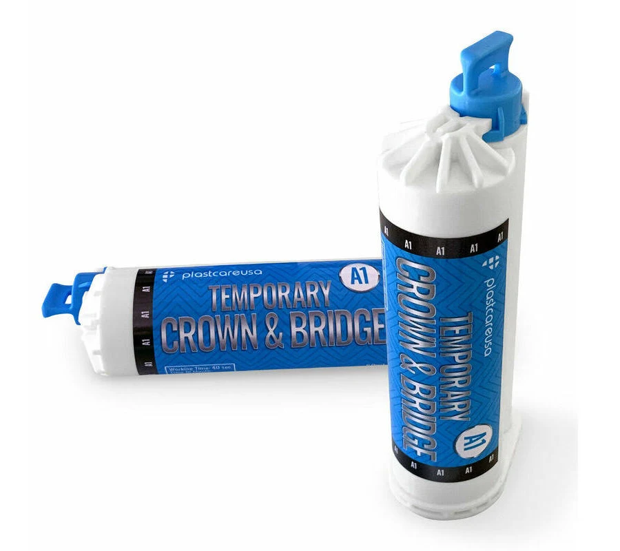 Advance™ Temporary C & B Material Shade A1 10:1 Ratio 50mL Cartridge + 10 tips