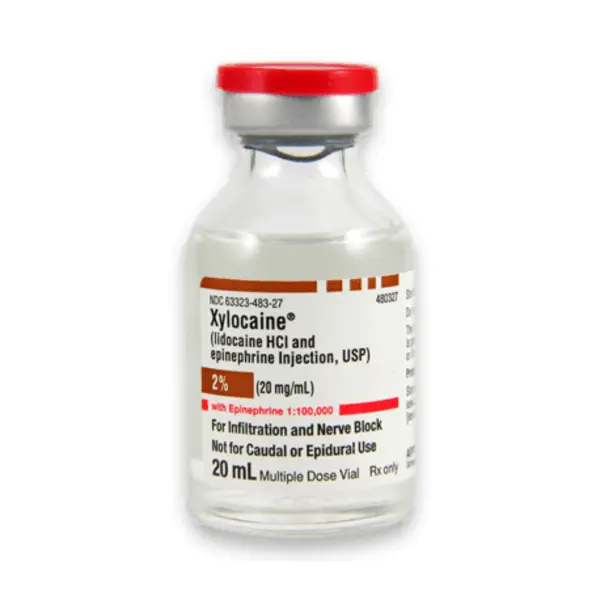 XYLOCAINE 2% EPINEPHRINE 1 100000 MDV 25X20ML FRESENIUS KABI