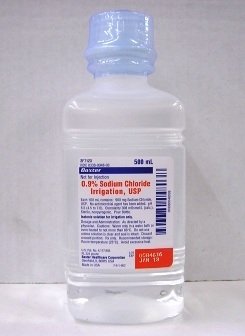 Sodium Chloride Irrigation 0.9% 500ML BTL ST 18/CS Baxter Healthcare Corporation