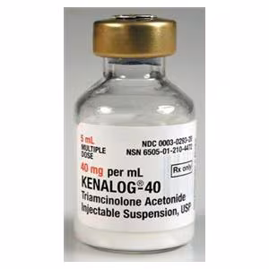 KENALOG-40 40MG/ML TRIAMCINOLONE MDV 5ML BRISTOL-MYERS SQUIBB