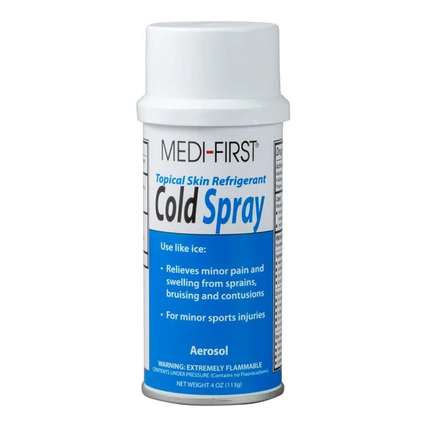 Skin Refrigerant Medi-First® Cold Spray Isobutane / Propane Spray 4 oz. SKIN FREEZE, SPR 4OZ