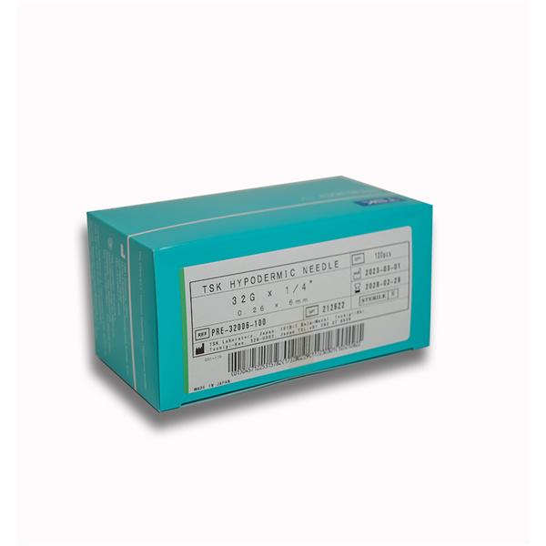 STERIJECT Needle PREM 32GX1/4 (6mm) 100/BX TSK Lab