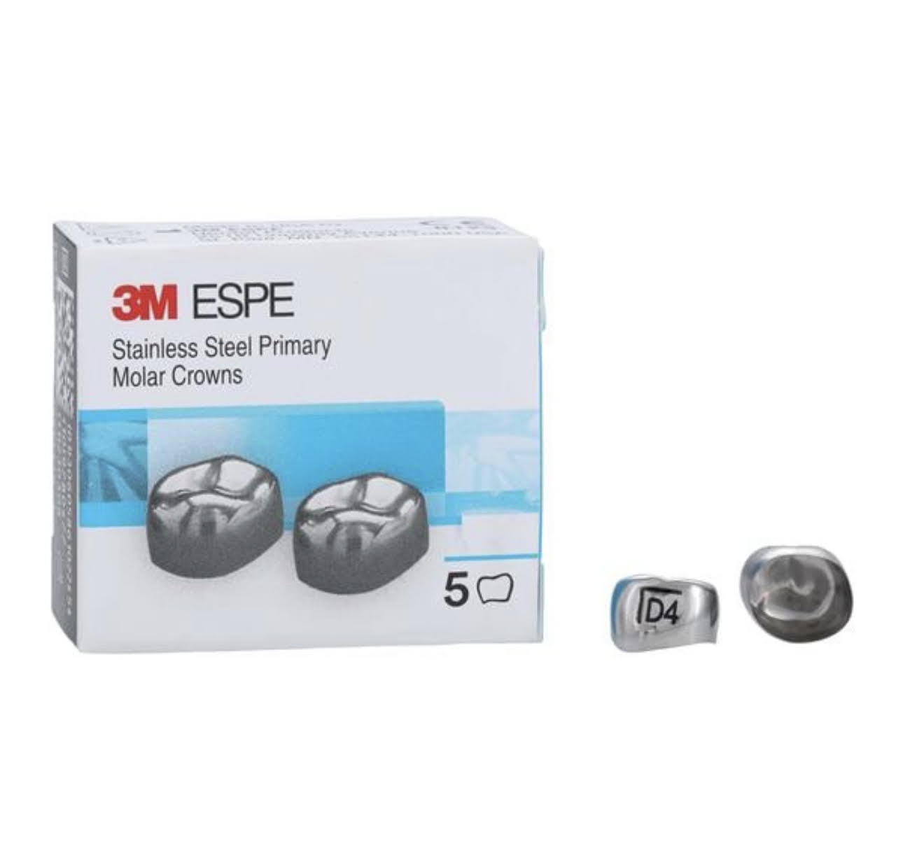 3M Crowns Size DLL4 1st Primary Lower Left Molar Replacement 5/Bx