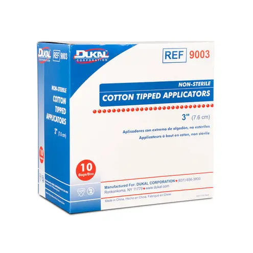 Cotton Tip Applicators 3 in Box 1000