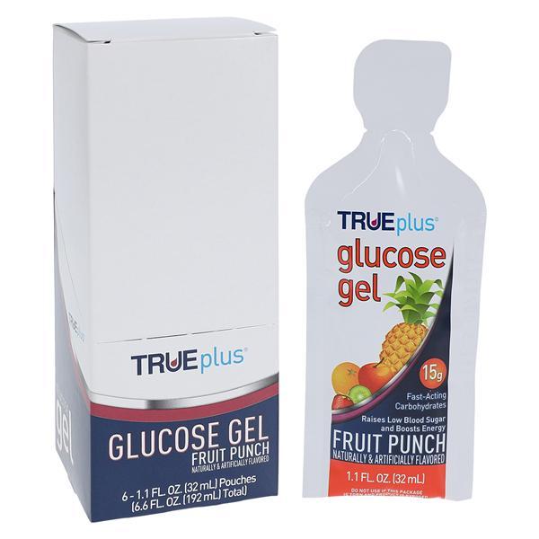 TruePlus Glucose Gel Fruit Punch 6/Package, 12 PK/CA Trividia Health Inc.