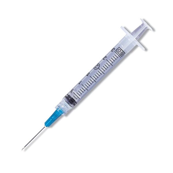 Syringe, Luer-Lock,  3cc with 20g x 1.5" Needle Exel 26109