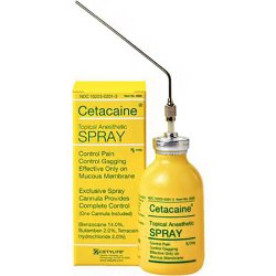Cetacaine® Tetracaine / Benzocaine / Butamben 2%