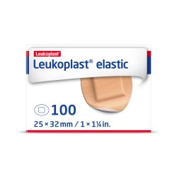 Adhesive Strip Leukoplast® Elastic Cross-Elastic Material Tan 1-1/4 in Diameter Sterile