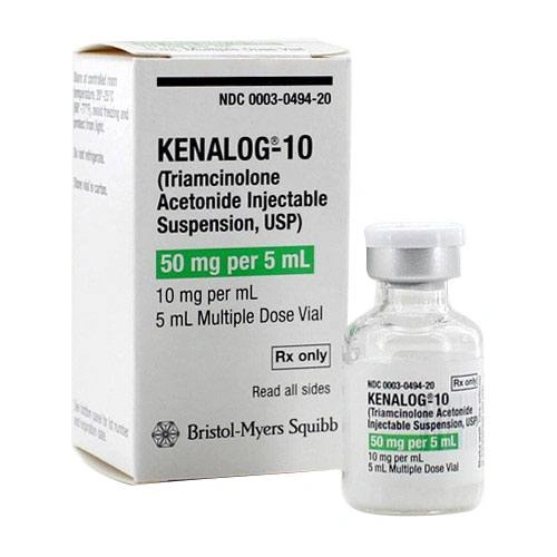 KENALOG-10 10MG/ML TRIAMCINOLONE ACE MDV 5ML BRISTOL-MYERS SQUIBB