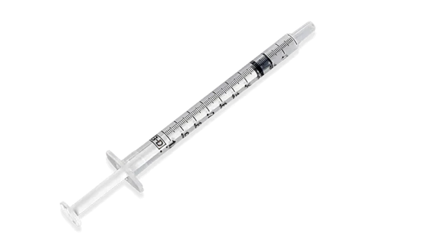 Tuberculin Syringe 1cc Slip Tip Low Dead Space Graduated Ster Latex-Free 200/Box, 8 BX/CA 309659