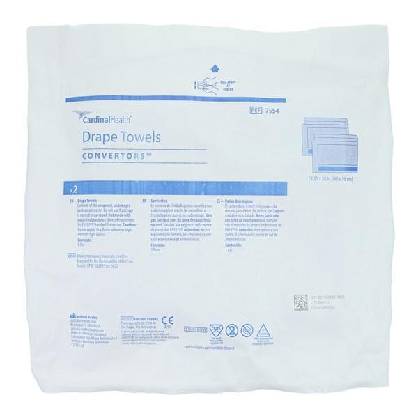 O.R. Towel Tiburon® 19x30 in Blue Sterile