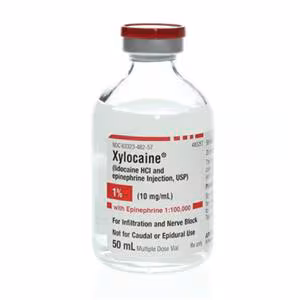 Xylocaine w/Epinephrine Injection 1% 1 100,000 MDV 50mL 25/Package