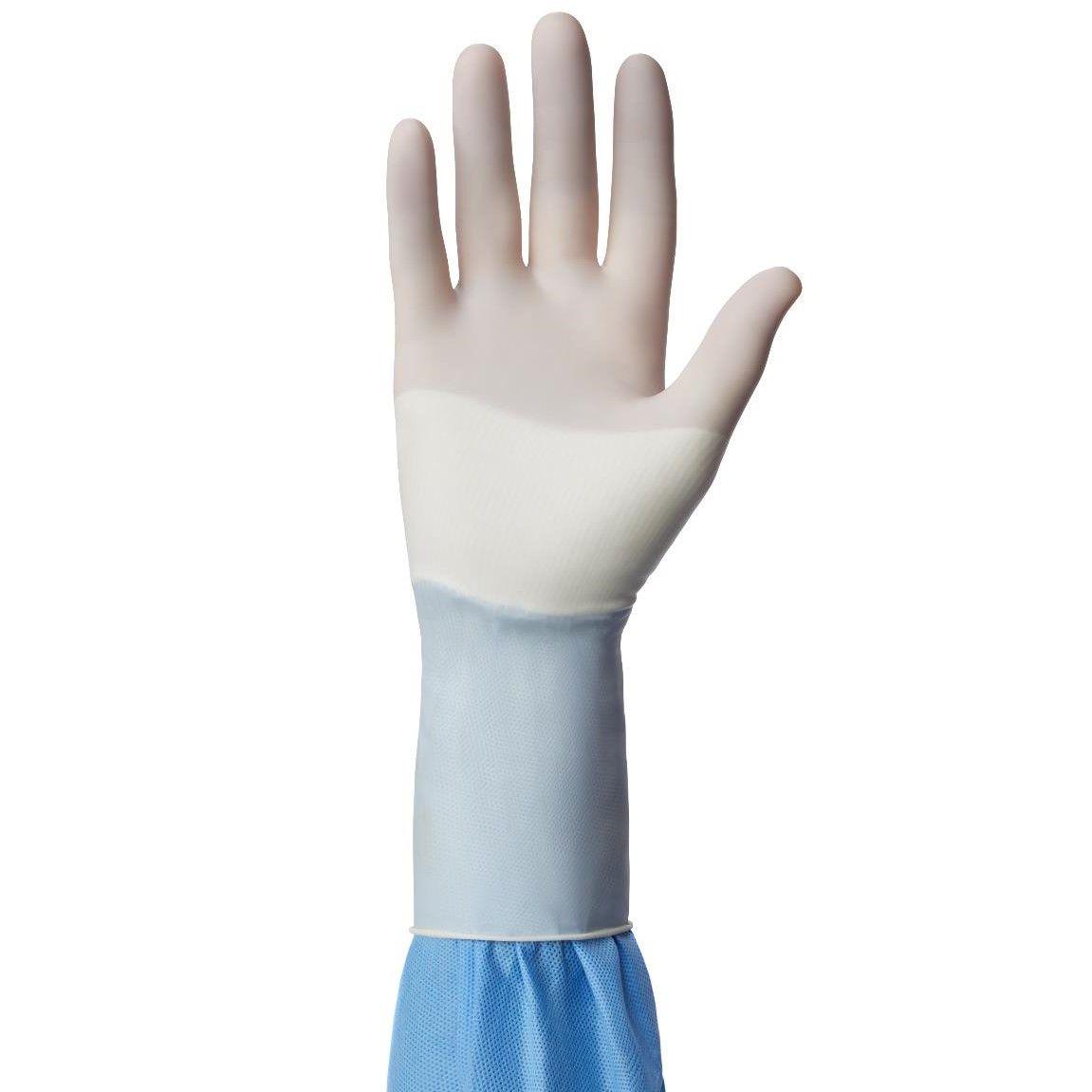 SensiCare PI Polyisoprene Surgical Gloves 6 White 25Pr/Box, 4 BX/CA Medline Industries Inc