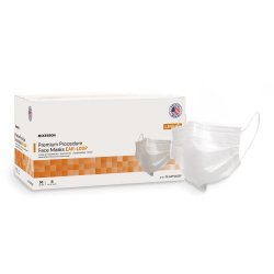 Procedure Mask McKesson ASTM Level 3 Earloops One Size Fits Most