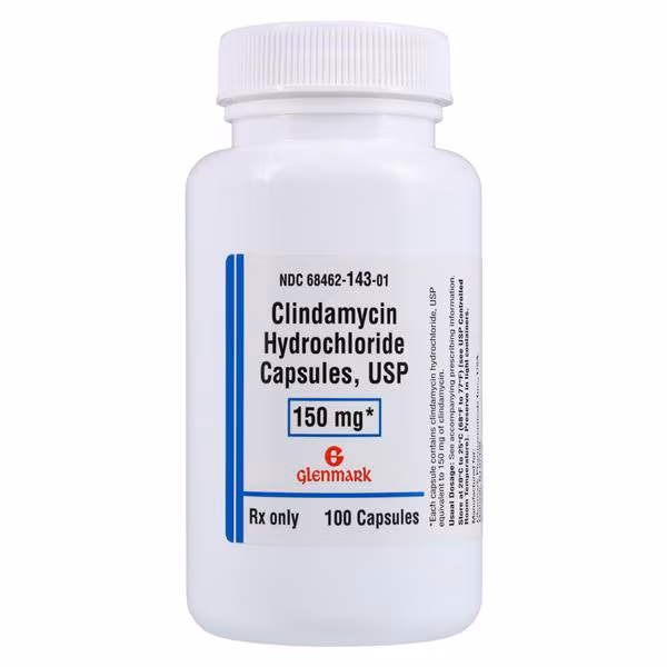 Clindamycin HCL 150mg 100/Bottle