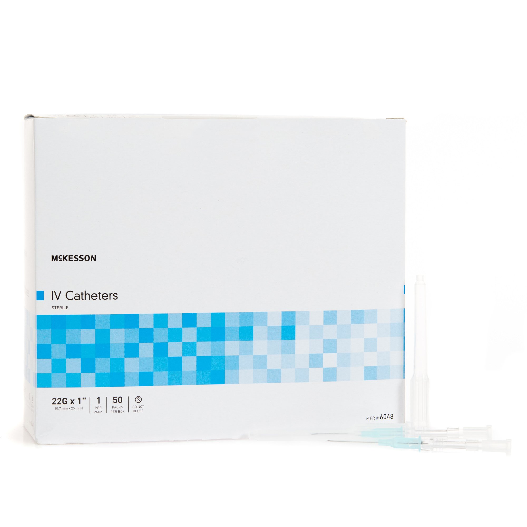 IV Catheter 20GX1" 50/BX Mckesson Medical and Surgical Inc 6050