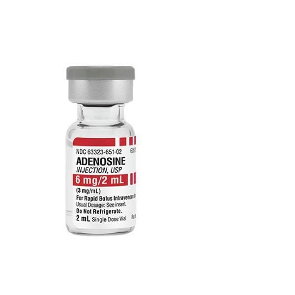 Adenosine Injection 3mg/mL SDV 2mL Each Fresenius Kabi, LLC.
