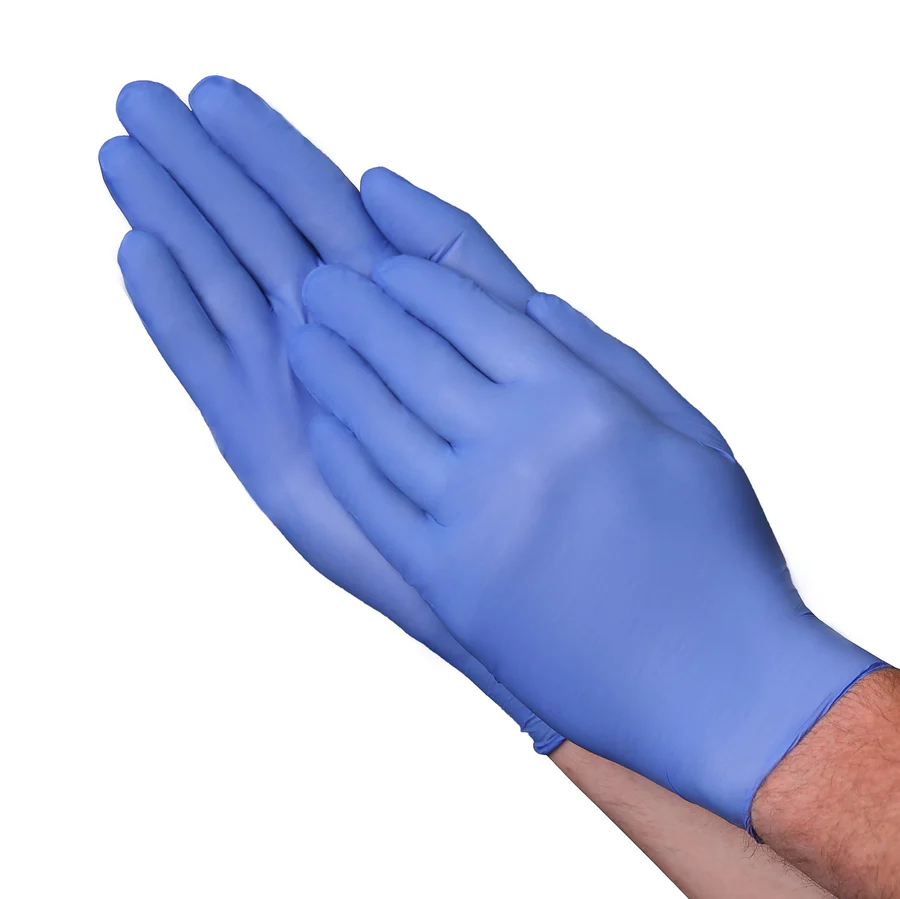 Nitrile Exam Glove Chemo 3.5mil PF Blue 10/200 SM Vanguard Safety