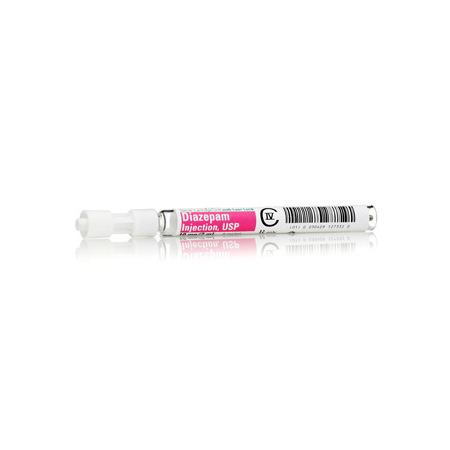 Diazepam, 5mg mL, 2mL Luer Locking Carpuject NDC0409-1273-32 Box of 10