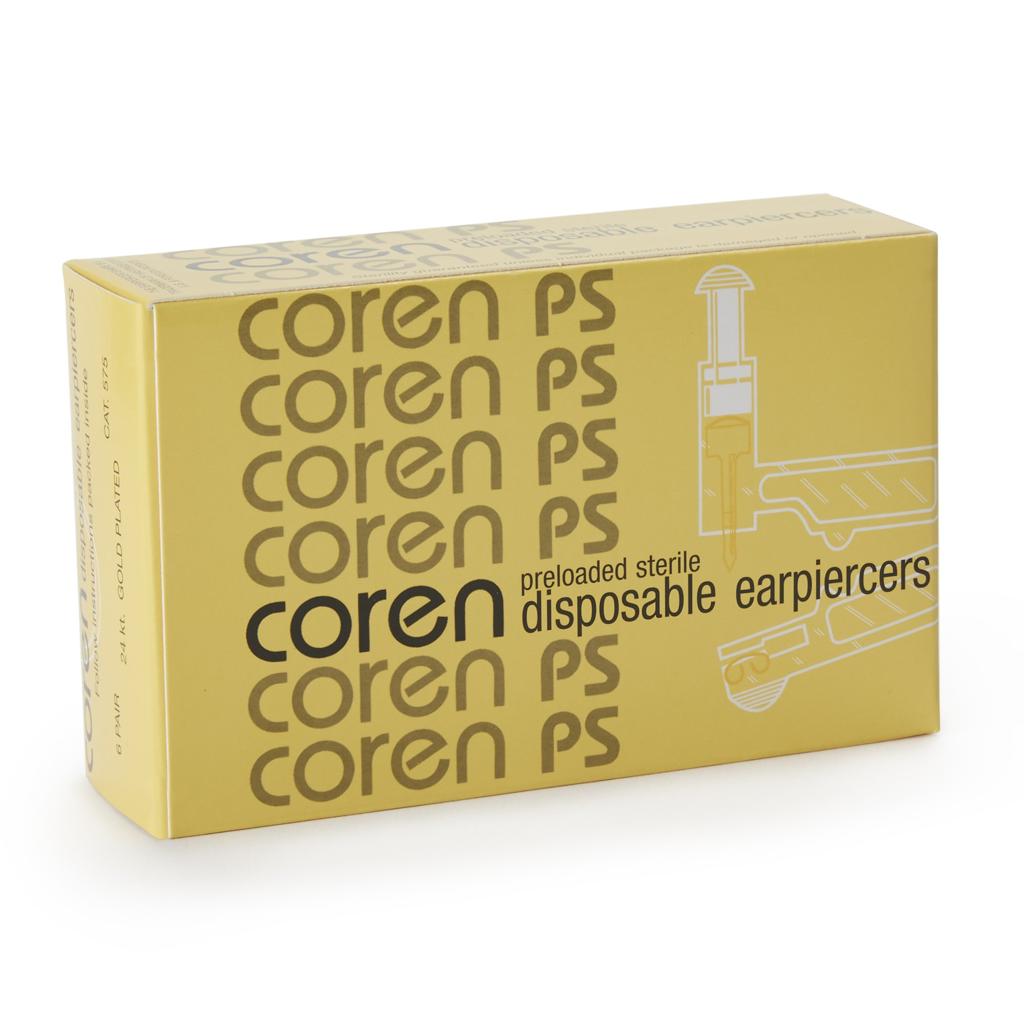 PS Ear Piercer Diamond Cut Sterile Disposable 6Pr/Box Hastings Corporation