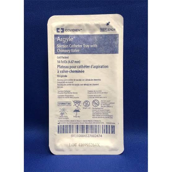 Suction Catheter 14Fr Coude Tip Cardinal Health